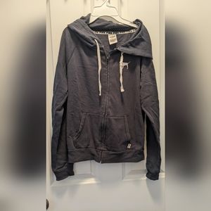 Pink woman's zip up sweatshirt